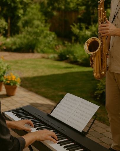 Piano & sax 2
