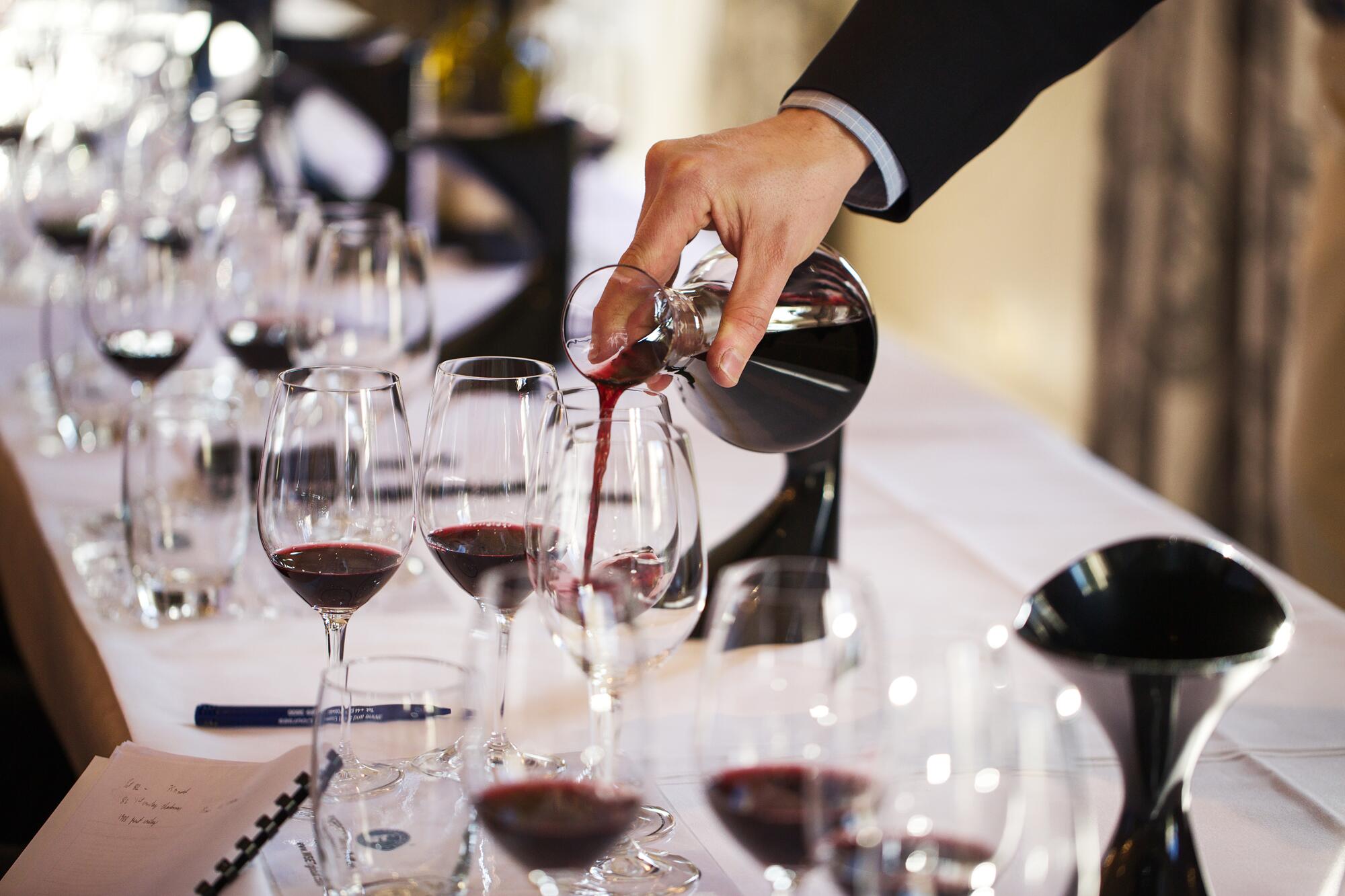 Bespoke wine tastings The Vineyard