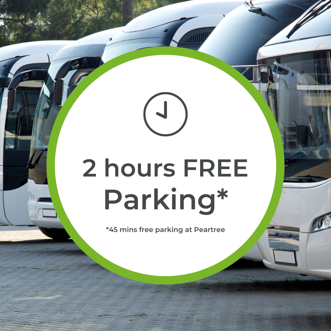 Two hours free parking at Welcome Break