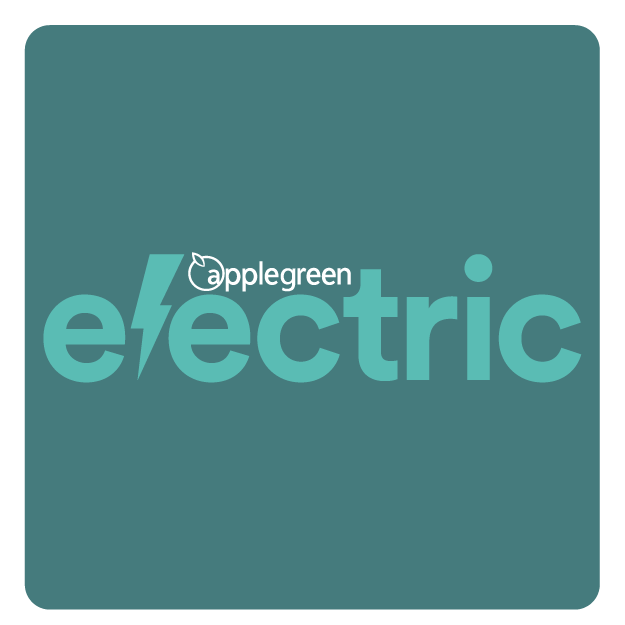 Applegreen Electric Square Logo