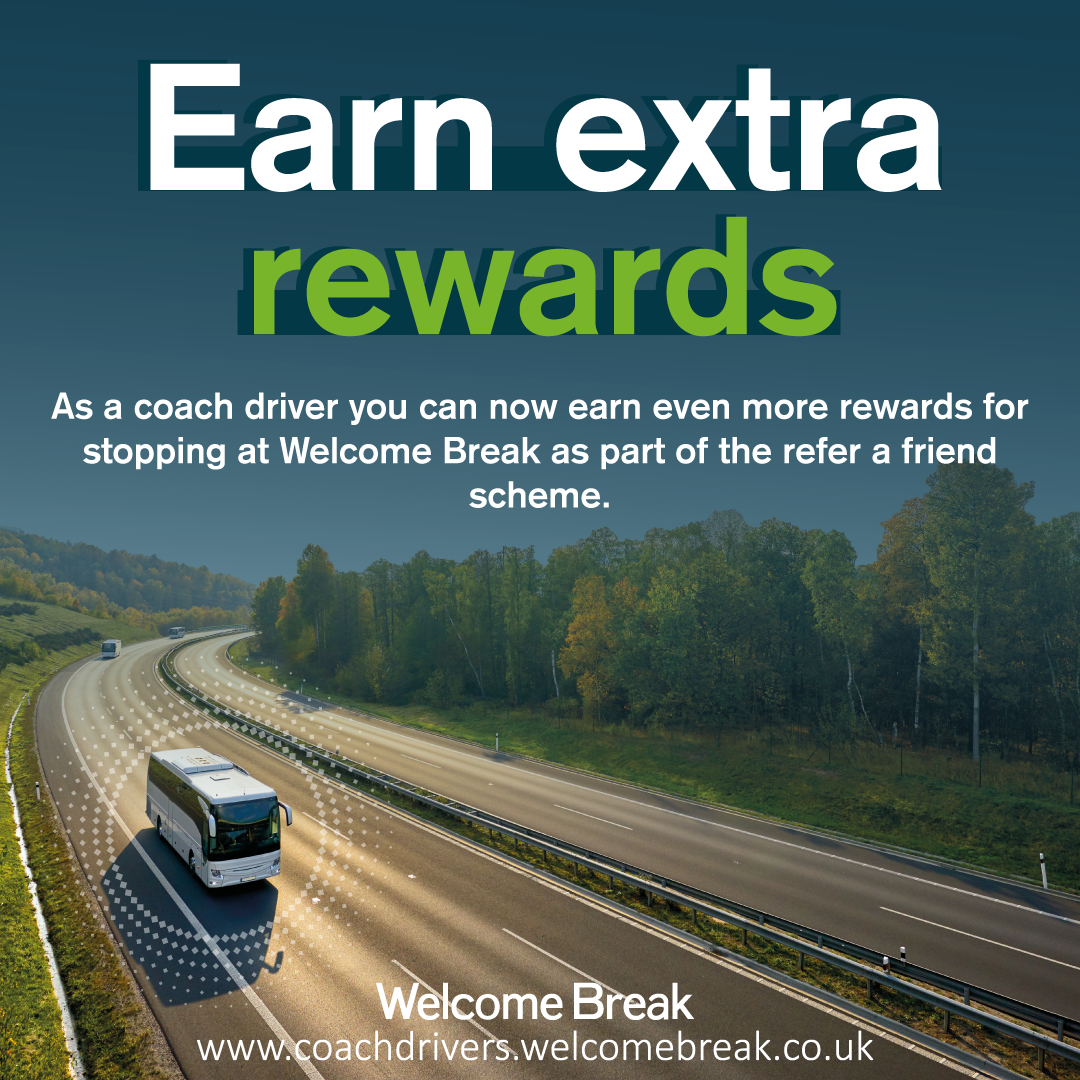 Earn Extra Rewards as a coach driver