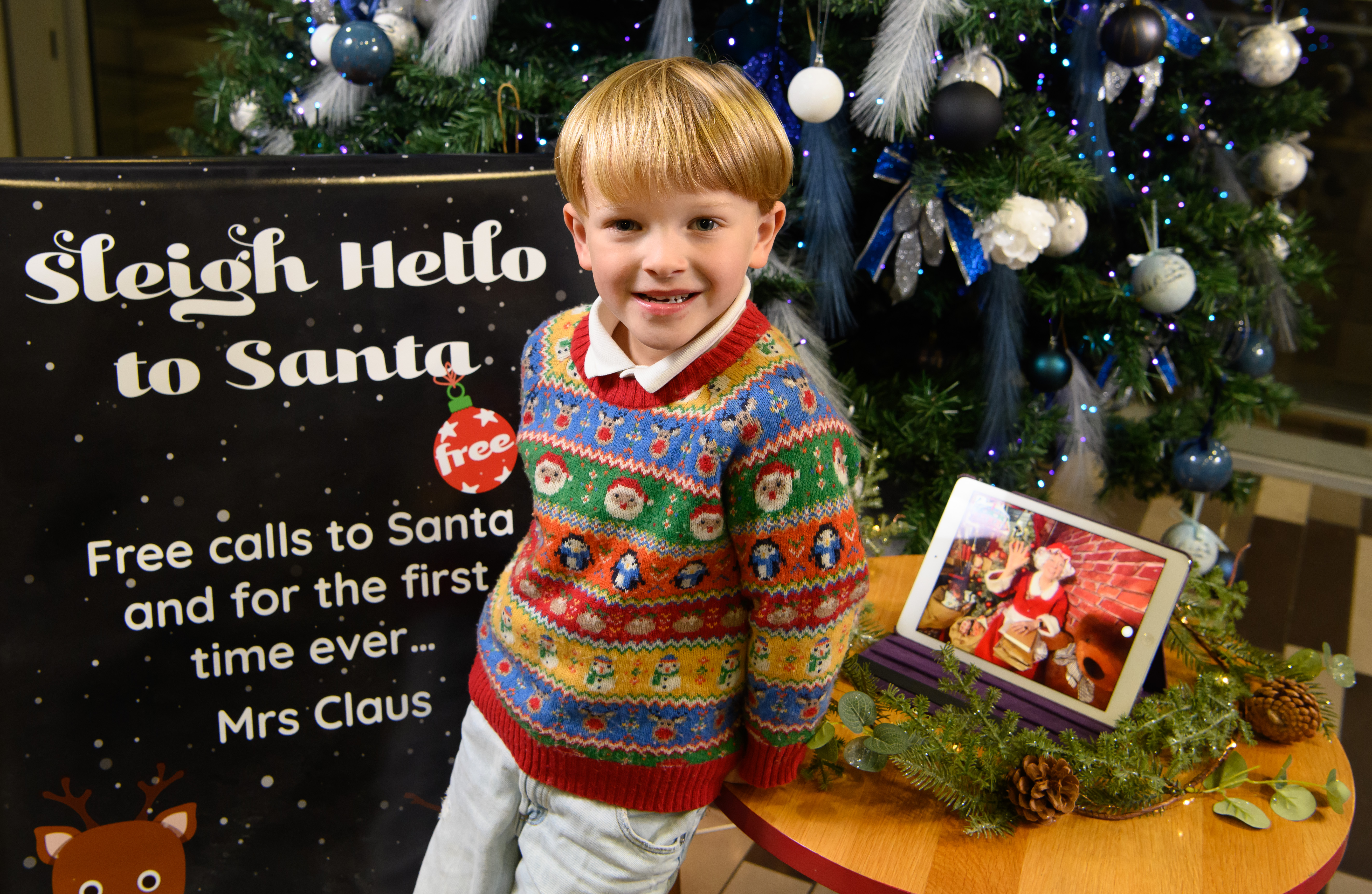 Free calls to Santa and Mrs Claus with Welcome Break